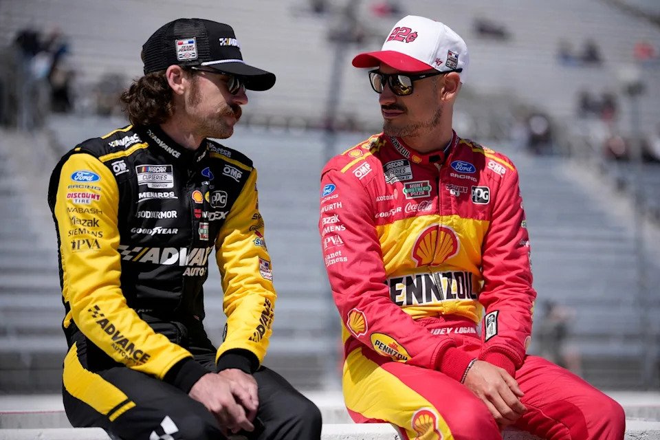 Ryan Blaney, Team Penske, Joey Logano, Team Penske
