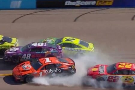 Joey Logano takes responsibility for violent restart crash after ‘rough day’