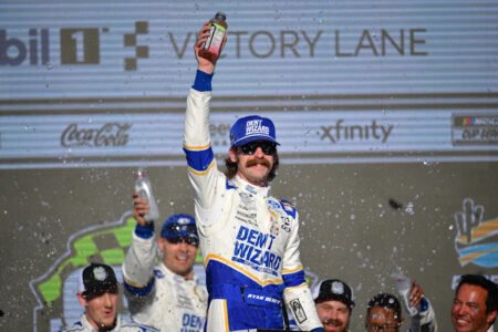 Ryan Blaney snaps Tyler Reddick’s NASCAR win streak with Phoenix victory