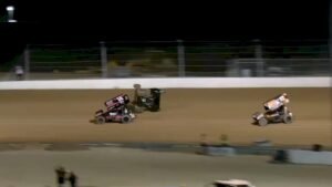 NASCAR’s Ty Gibbs Flips Into Fence In High Limit Opener