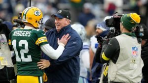 Mike McCarthy: I talk to Aaron Rodgers every couple days, will continue to do that