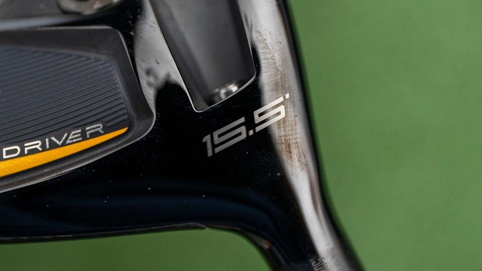 TaylorMade R7 Mini Driver loft stamping