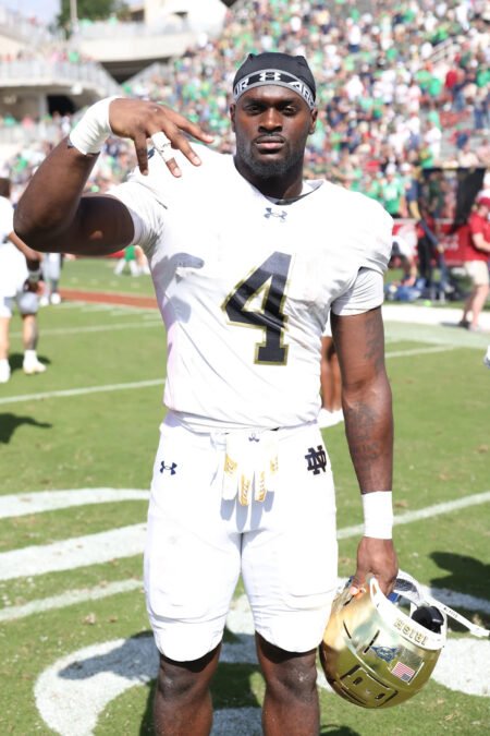 Is Notre Dame’s Jeremiyah Love the best player in the NFL Draft?