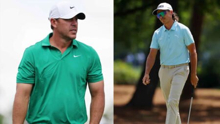 Brooks Koepka, Rickie Fowler face different Masters questions after Houston MCs