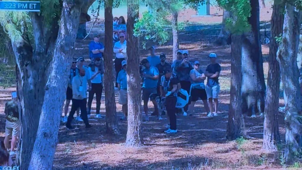 Tour pro blows rules whistle on himself. Then ‘a bit of good karma’ came