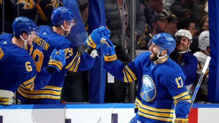 Surging Sabres have brought the buzz back to Buffalo in closing in on 1st playoff berth in 15 years