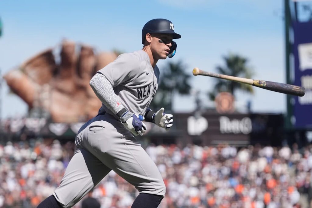 Aaron Judge dents an ambulance with second HR of season