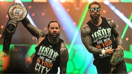 SmackDown star replaces Jimmy Uso; makes an appearance with Jey Uso outside of WWE