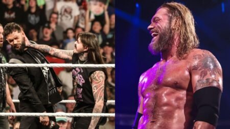 Dominik Mysterio takes a subtle shot at Judgment Day founder Edge after betraying Finn Balor