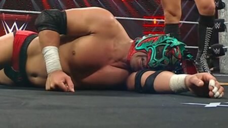 What does WWE star Dragon Lee look like unmasked?