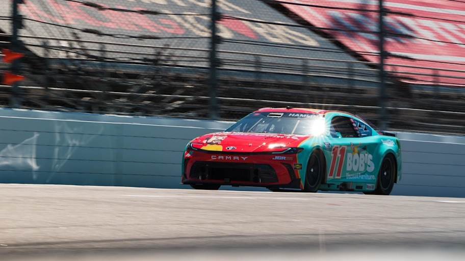 Denny Hamlin Rockets To Martinsville Pole Over William Byron