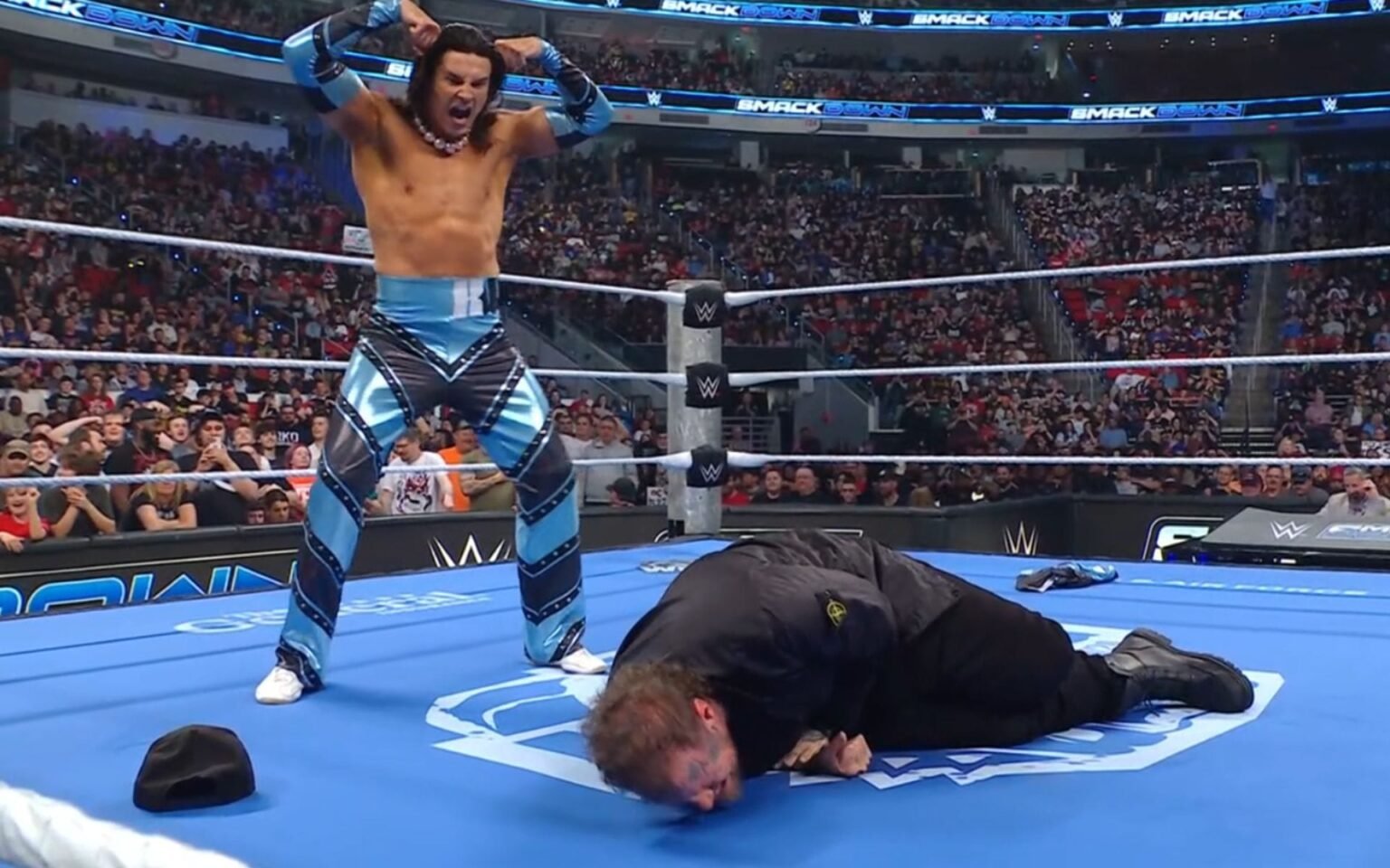 “Maybe now you can see your little w**ly” – Kit Wilson leavs Jelly Roll stunned & talking about mothers on SmackDown