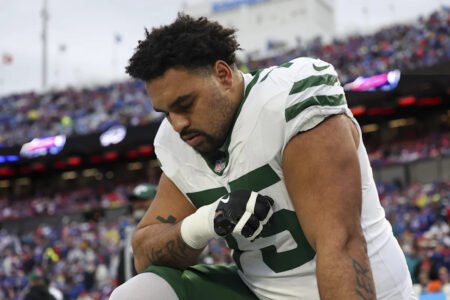 Sunday Patriots Notes: Alijah Vera-Tucker ready to be final piece along O-line