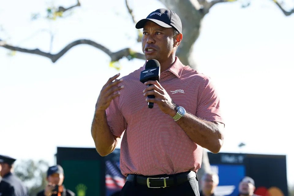 Woods hosted the Genesis Invitational tournament last month (Copyright 2026 The Associated Press. All rights reserved)