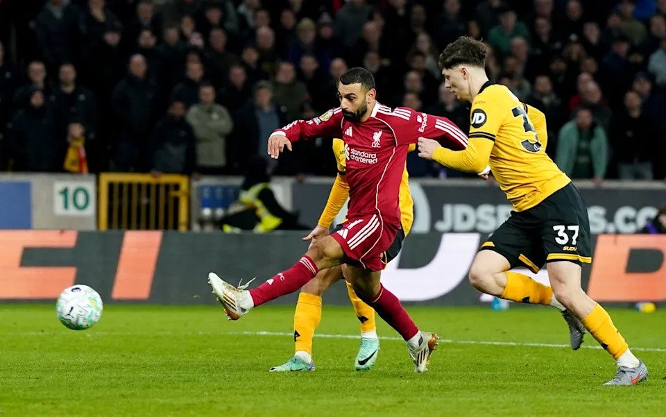 Mohamed Salah ended his goal drought but Liverpool were beaten (PA Wire)