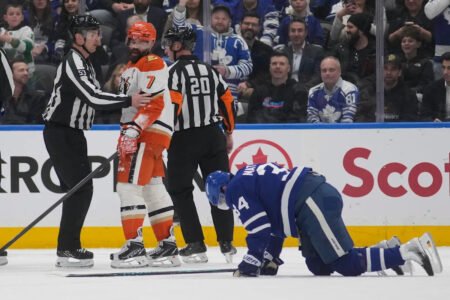 Ducks’ Gudas Suspended 5 Games For Hit On Auston Matthews