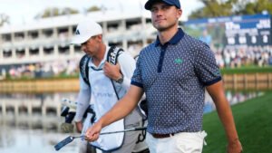 Locals Ludvig Åberg and Michael Thorbjornsen chase biggest career win at The Players on Sunday