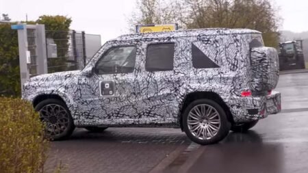 Mercedes Caught Testing A Smaller G-Class