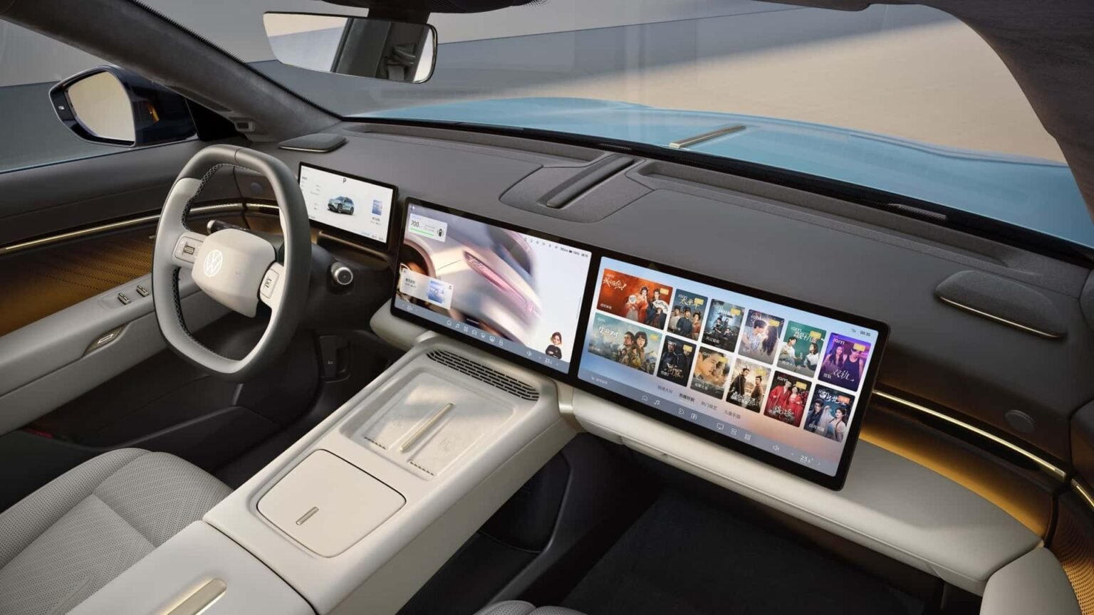 Volkswagen Gives China The Massive Screens It Craves