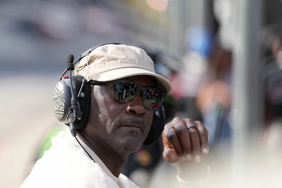 Michael Jordan, NBA Hall of Famer and co-owner of 23XI Racing
