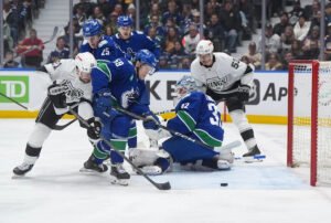 DeBrusk scores in overtime, gives Canucks a 4-3 victory over the Kings