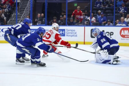 Red Wings Drop 4–3 OT Decision to Lightning in Penultimate Game of 2025–26 Campaign