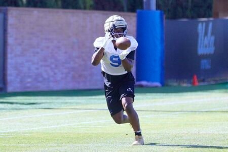 Coach Bob Chesney points to UCLA’s improved defense during spring football