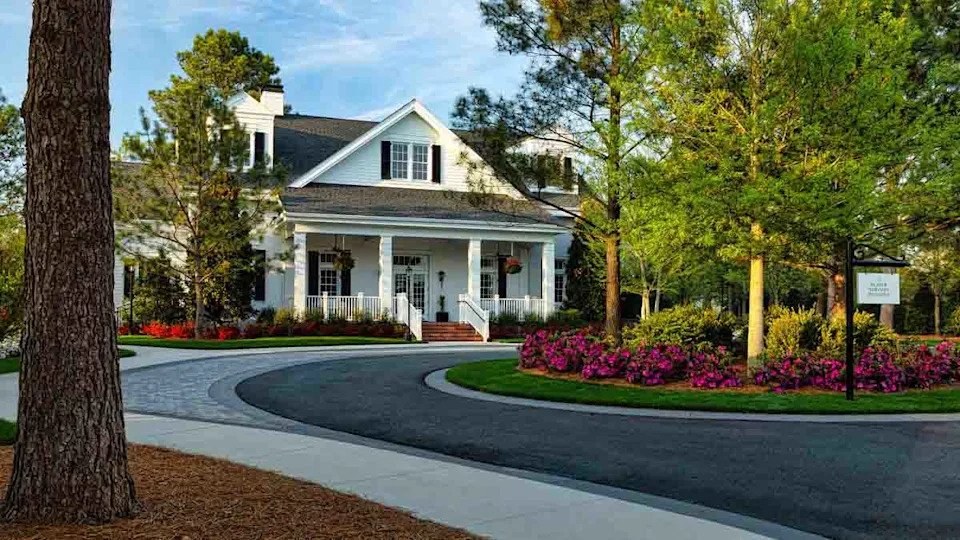 Augusta National's Player Services Building