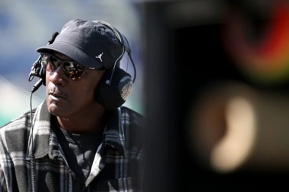 Michael Jordan, NBA Hall of Famer and co-owner of 23XI Racing