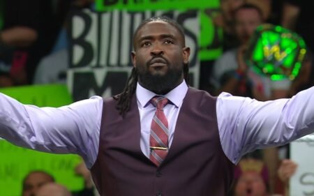 Oba Femi only has 4 words to say after retiring Brock Lesnar at WrestleMania 42