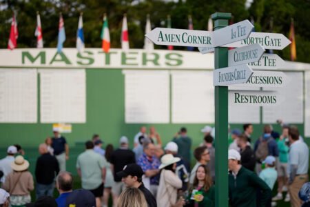 Masters week is here and all but Asia takes a break