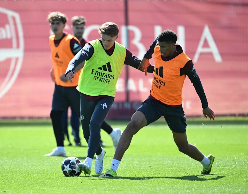 Training-ground figures argue the physical state of Arsenal players is far more important amid all the focus on mental strain (Arsenal FC via Getty)