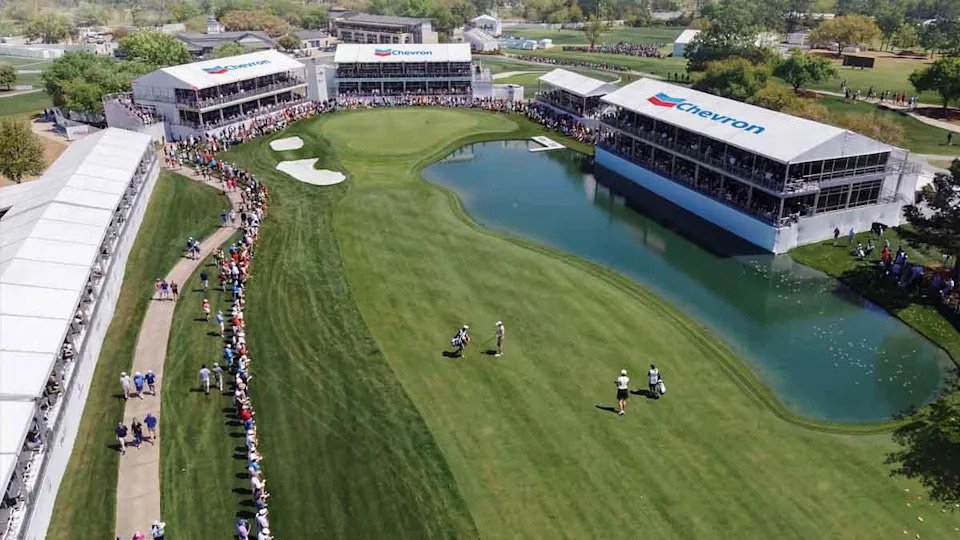 Rendering of the 18th hole redesign at Memorial Park