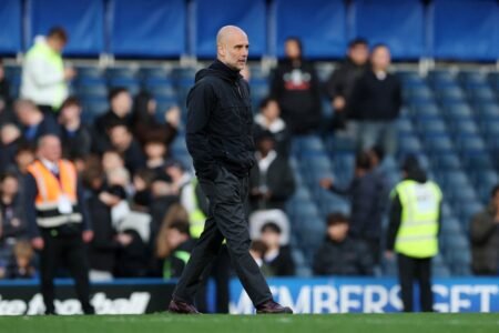 Pep Guardiola calls on Man City fans to ‘respect’ Arsenal as bottle celebration goes viral