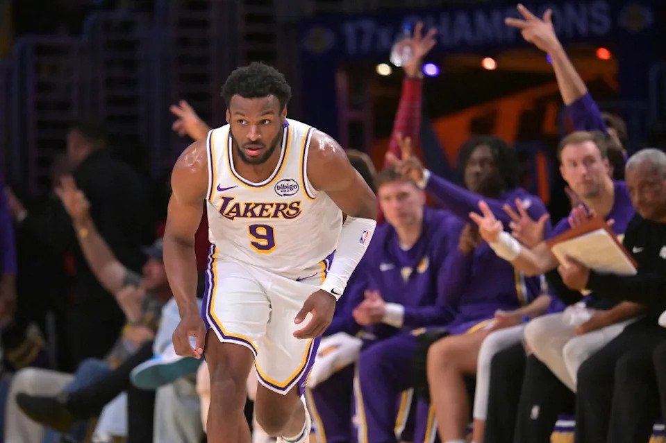 James has been dragged through the mud ever since the Lakers selected him with the 55th overall pick in the 2024 NBA Draft. AP