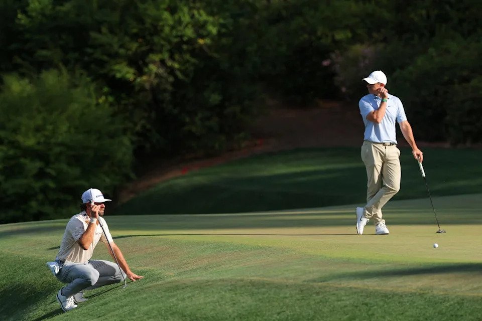 McIlroy held off playing partner Cameron Young (Reuters)