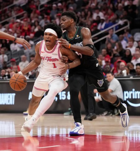 Timberwolves snap Rockets’ 8-game winning streak with a 136-132 victory