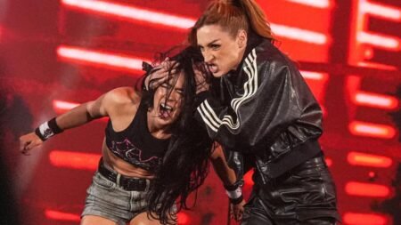 Becky Lynch accuses AJ Lee of corruption ahead of WWE title match at WrestleMania