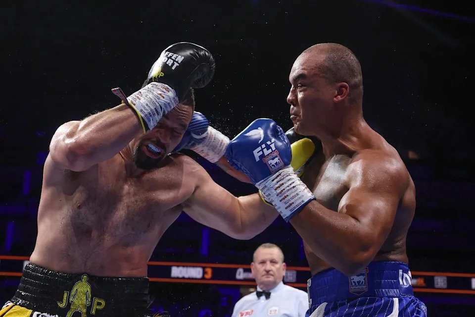 Wardley, down on the scorecards, stopped Joseph Parker last time out (Getty)
