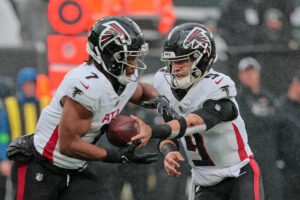 Falcons exercise fifth-year option on star Bijan Robinson