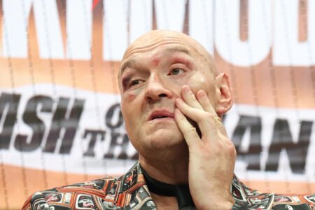 Tyson Fury threatens to get fat and retire again if Anthony Joshua won’t fight: ‘It’s either him or I’m gone’