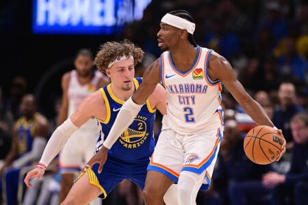 Golden State Warriors’ longshot playoff hopes would begin Sunday in Oklahoma City