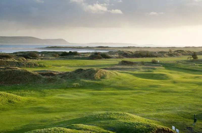 The view over the course at Ashburnham and beyond | Source: Ashburnham