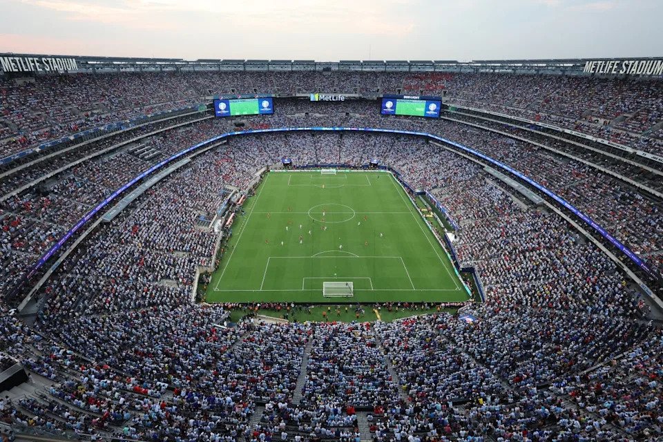 Return tickets from Penn Station to MetLife Stadium could cost travellers more than $100 during the World Cup games, a new report revealed (Getty)