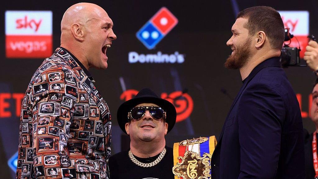 Jolly Fury takes aim at heavyweight rivals & even Spurs