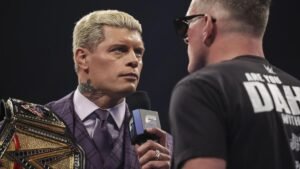 Footage Emerges Of Cody Rhodes Destroying Set & Stealing WWE Championship With Help Of Unexpected Person