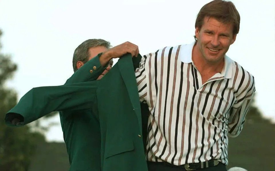 Nick Faldo Masters 1996