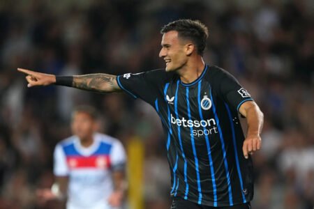 Inter Milan Bound Star Scores 8th Goal Of Season as Club Brugge Hammer Anderlecht In Jupiler Pro League Classic