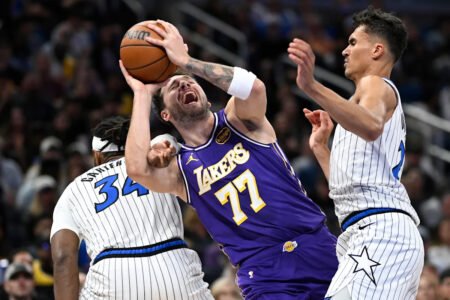 NBA scoring leader Luka Doncic to miss rest of Lakers’ regular season with hamstring strain