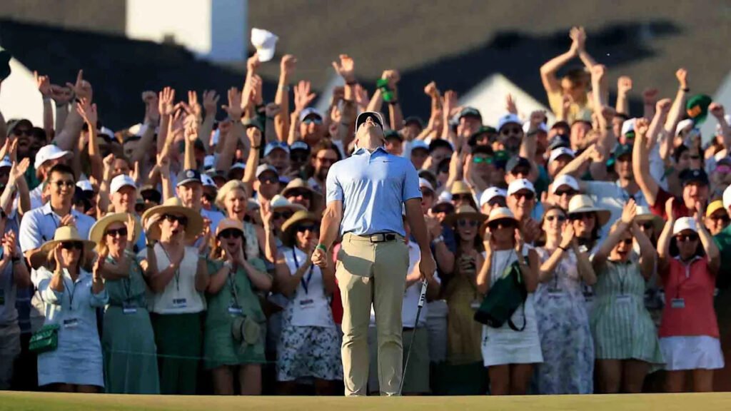 1 scene from Rory McIlroy’s Masters repeat showed us why this win was different